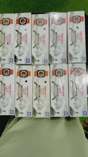 T800 Ultra Smart Watch | Bluetooth Calling, Ocean Strap, Wireless Charging & Long Battery Life | 1.99” LCD Smartwatch for Android & iOS