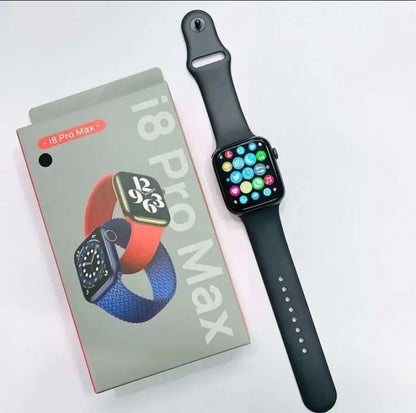 I8 Pro Max Smart Watch | Bluetooth Calling, Full Touch Display, Fitness & Sports Tracker | Compatible with Android & iOS