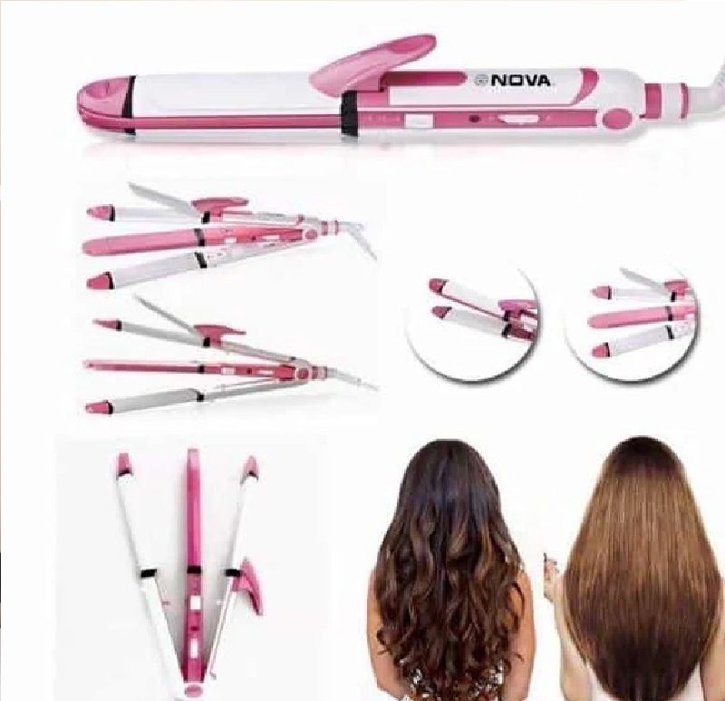 Shinon 4 in 1 Hair Curler and Straightener