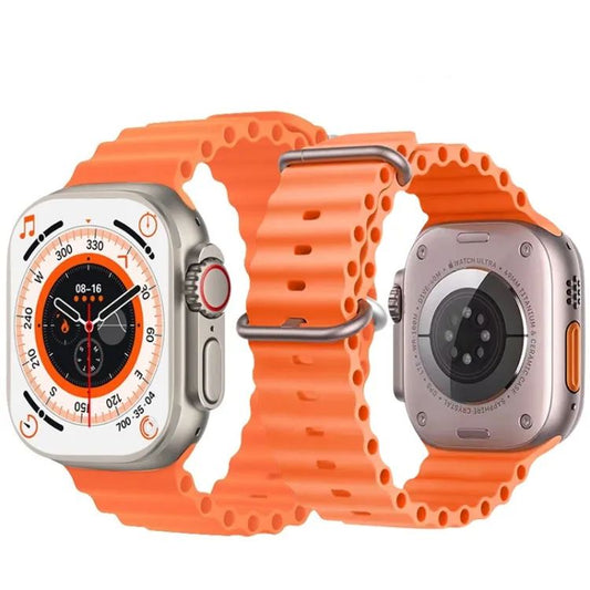 T800 Ultra Smart Watch | Bluetooth Calling, Ocean Strap, Wireless Charging & Long Battery Life | 1.99” LCD Smartwatch for Android & iOS